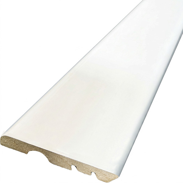Pircher Battiscopa in MDF Colore Bianco - PIRCHER OBERLAND